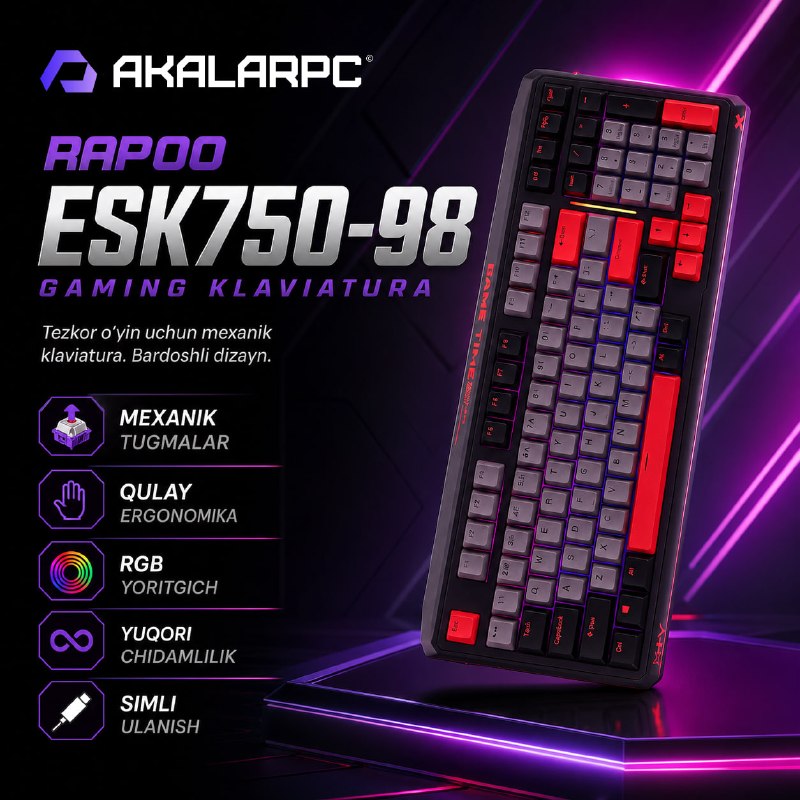 Rapoo ESK750-98