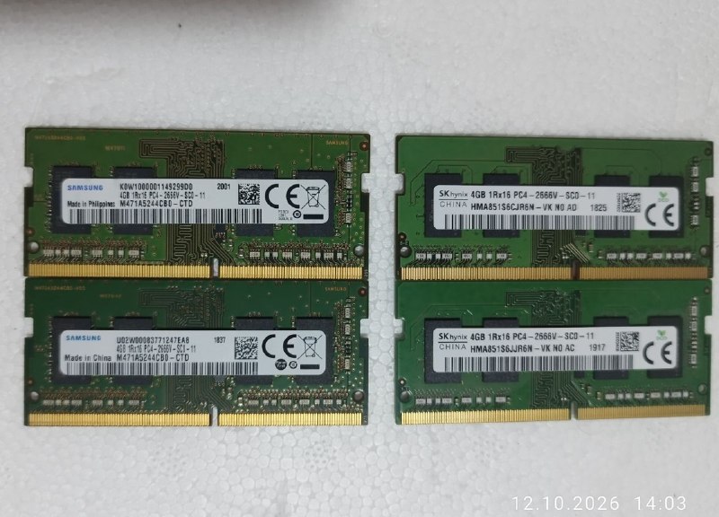 DDR4 4 ГБ 2666 МГц SO-DIMM