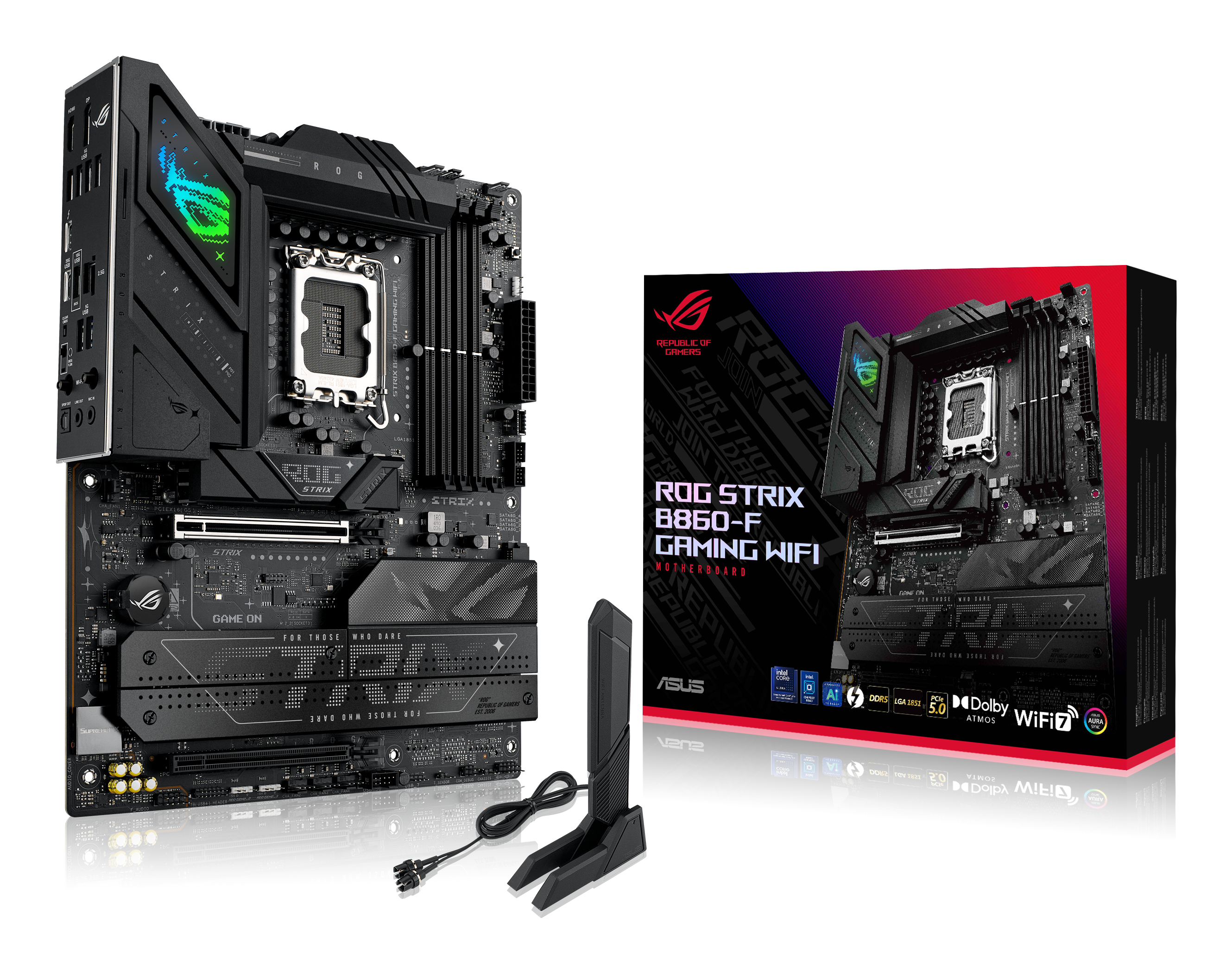 ASUS B860-F GAMING WIFI DDR5