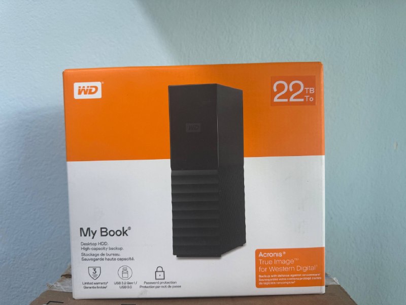 WD My Book 22528 ГБ
