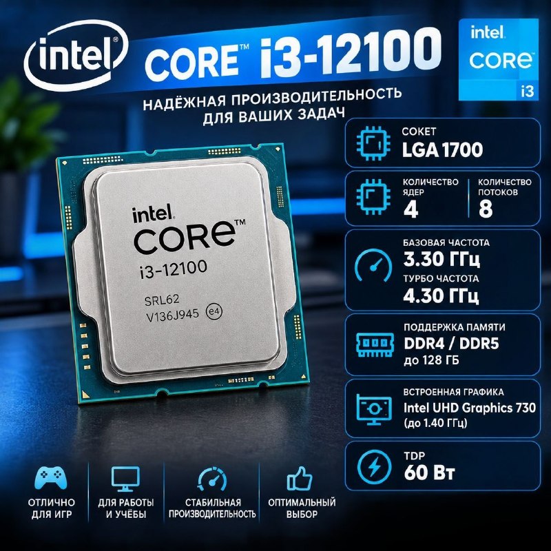 Intel Core i3-12100