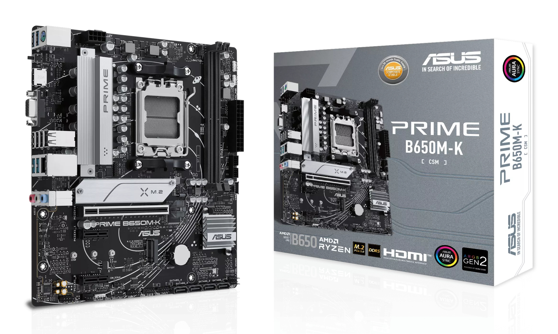 ASUS B650M-K DDR5