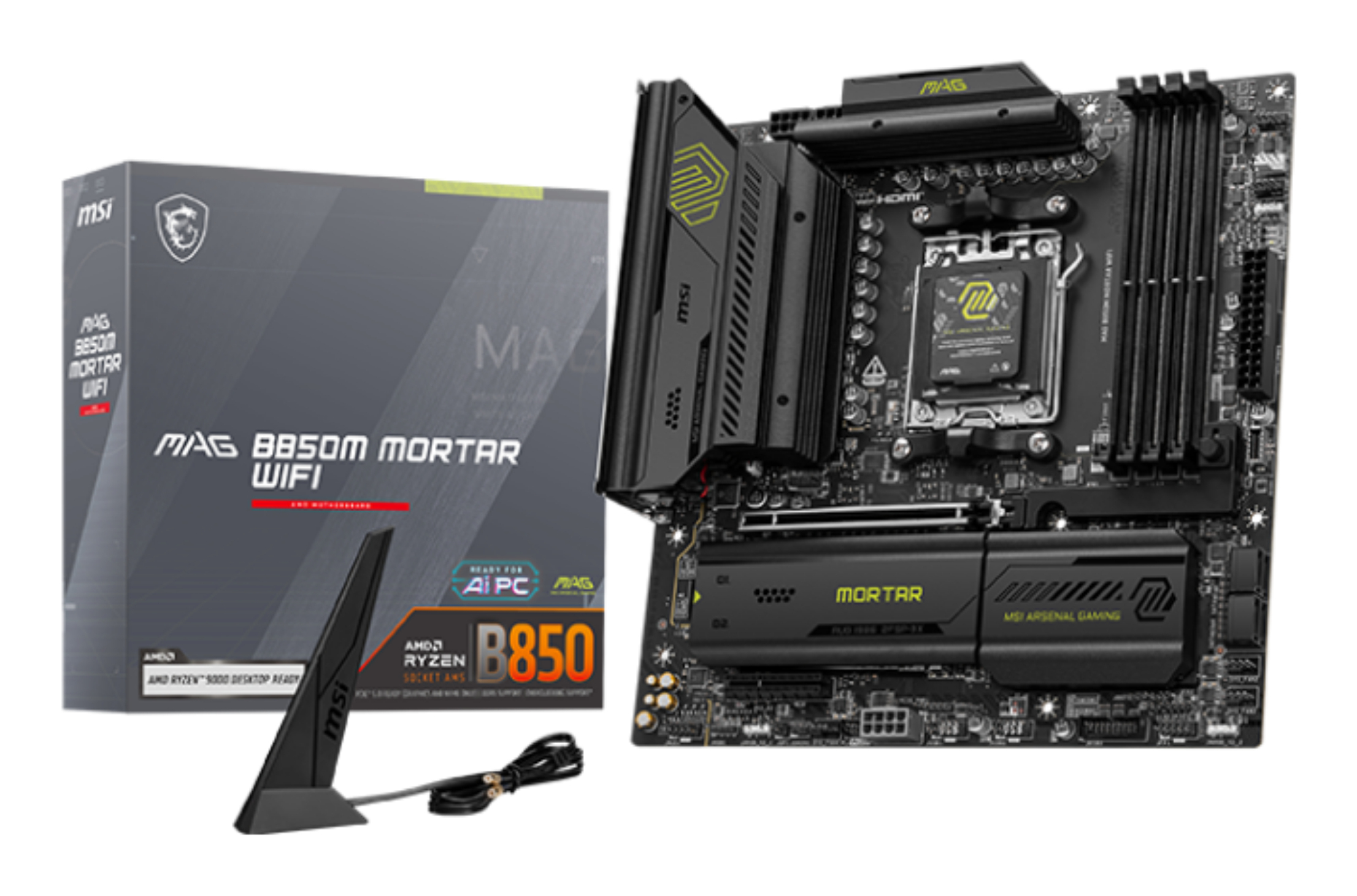 MSI B850M MORTAR WIFI DDR5
