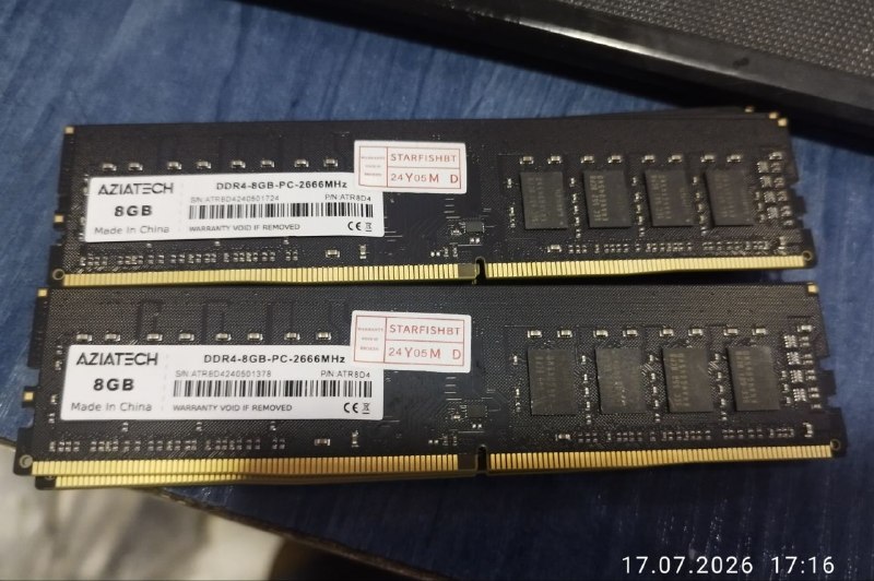 Kingston DDR4 8 ГБ 2666 МГц