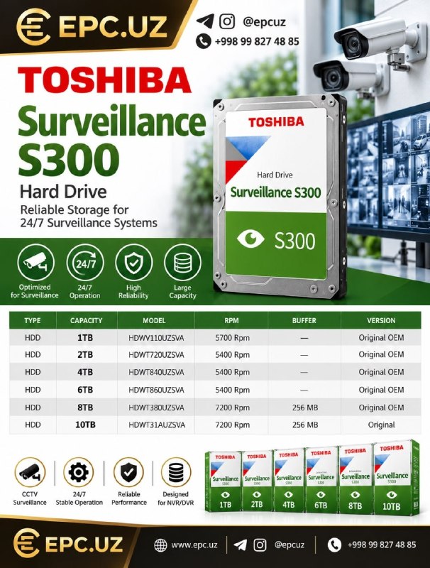 Toshiba S300 1024 ГБ