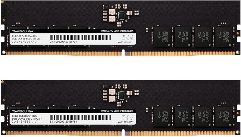 TeamGroup DDR5 16 ГБ 5600 МГц