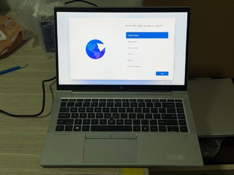 Hp elitebook 845g7 Ryzen 4050