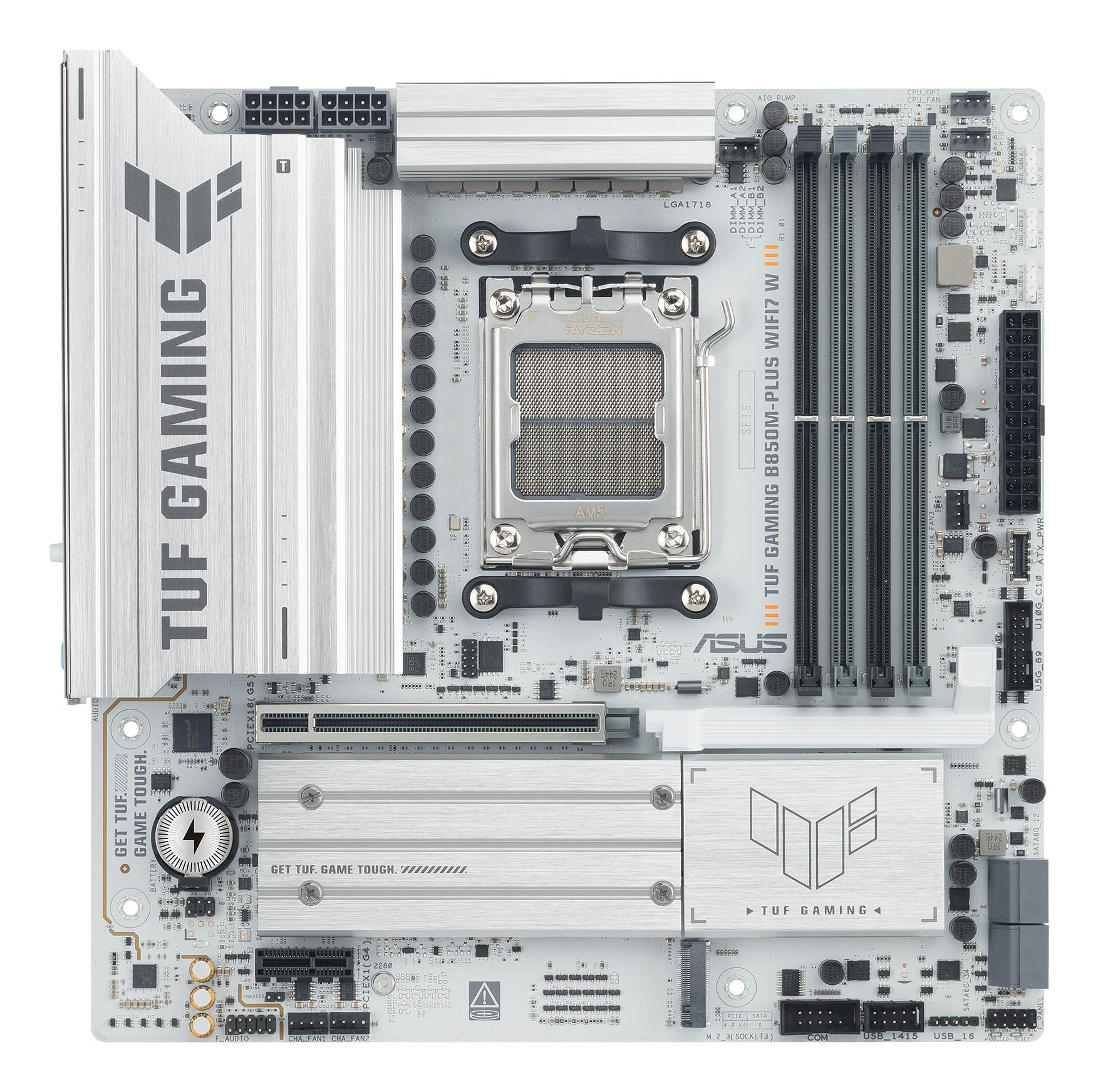 ASUS B850M-PLUS WIFI7 WHITE DDR5