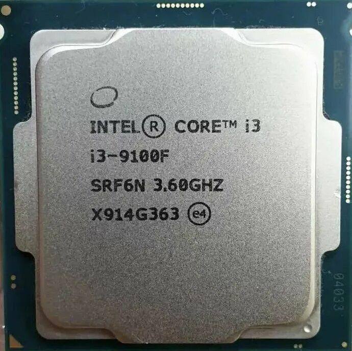 Intel Core i3-9100F