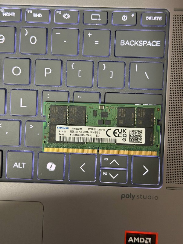 Samsung DDR5 32 ГБ 4800 МГц SO-DIMM