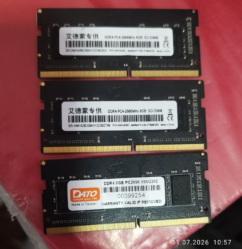 DDR4 8 ГБ 2666 МГц SO-DIMM