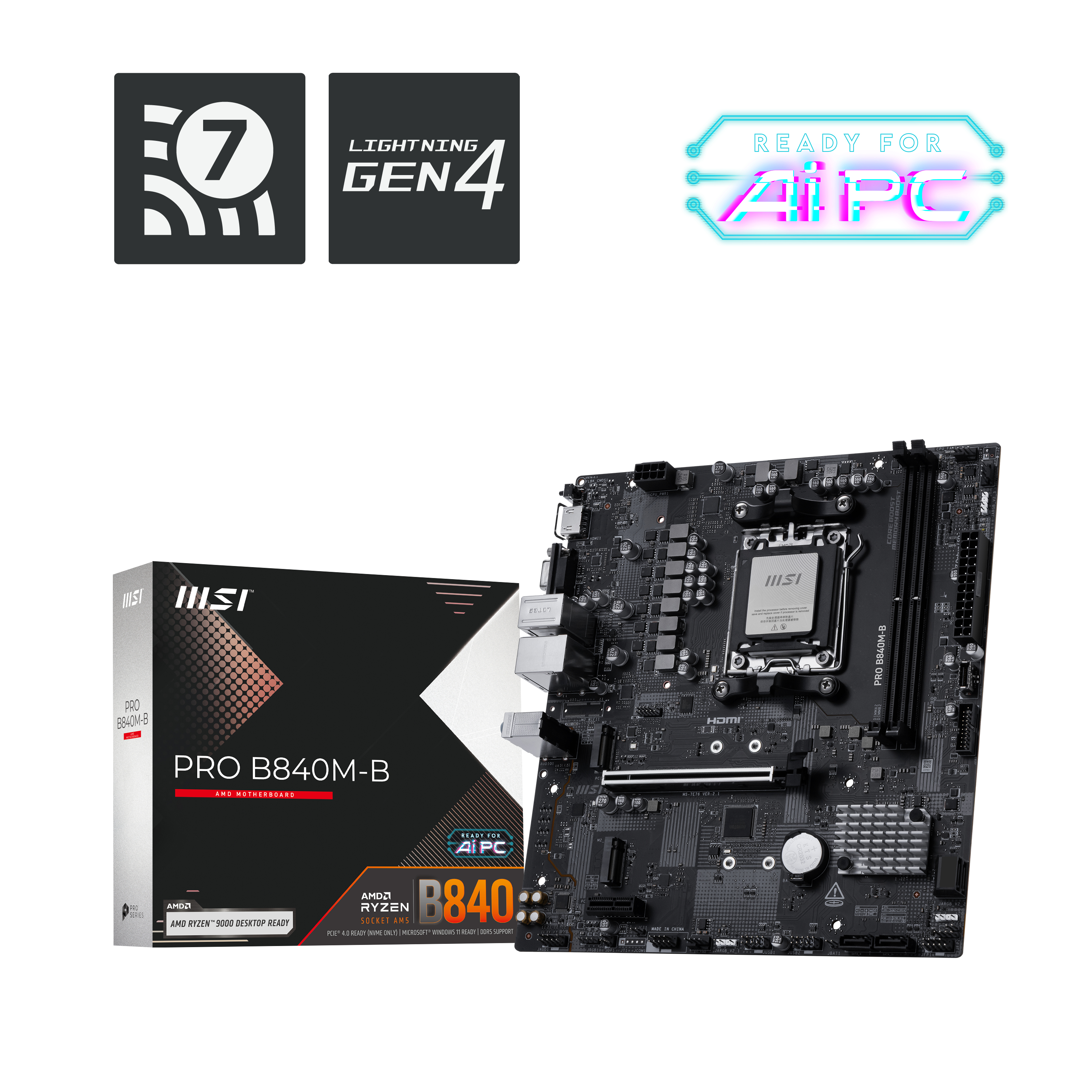 MSI B840M-B DDR5