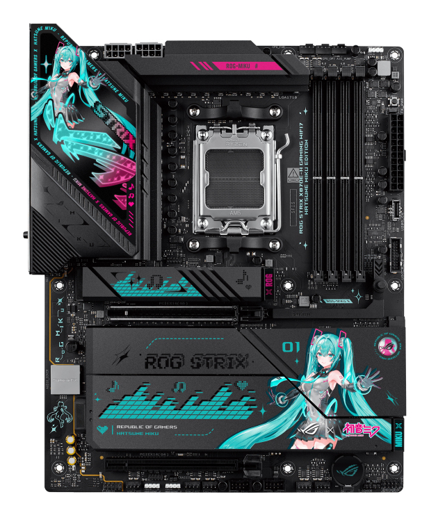 ASUS X870E-H GAMING MIKU DDR5