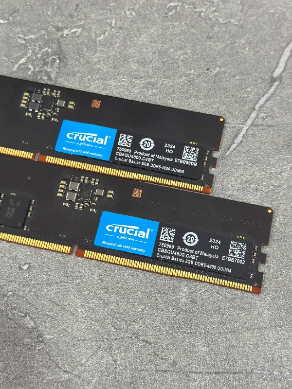 Crucial DDR5 8 ГБ 4800 МГц