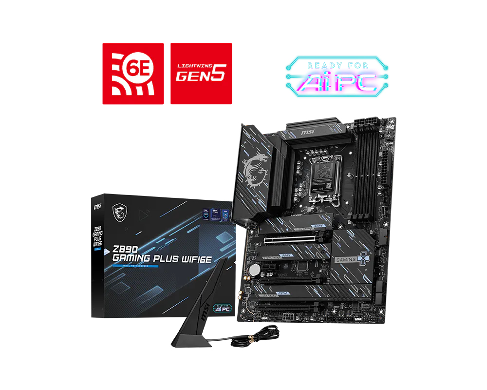 MSI Z890 GAMING PLUS WIFI6E DDR5