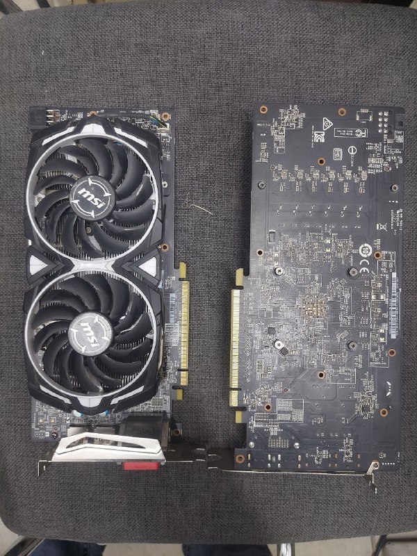 MSI rx 580 ARMOR 8 ГБ